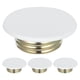 thumbnail image 4 of 4pcs Fire Sprinkler Cover Plates for Ceiling Protection – Concealed Design Galvanized Guard Trim Ring for Residential & Commercial Use, 4 of 5