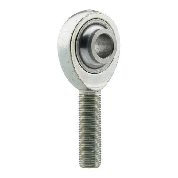 FK Rod Ends HJMX6T 0.37 x 0.37-24 in. RH Male Rod End with Non-Stick Liner, Zinc Oxide