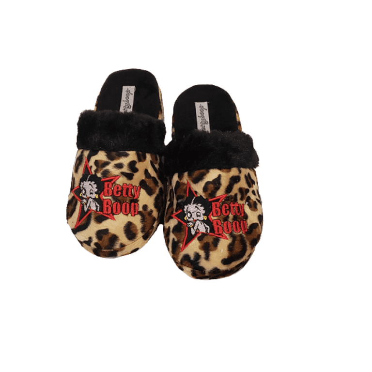 Betty boop online slippers walmart