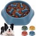 thumbnail image 2 of Slow Feeder Dog Bowl Anti-choking Puppy Food Bowl Anti-slip Pet Slow Eating Dog Dishes Puzzle Feeders for Dogs Small Medium, 2 of 8