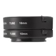 thumbnail image 2 of Support  Individually or in Combination, Macro Extension Tube, Adapter Ring, 10mm+16mm Closer Shooting Distance for Sony NEX E Mount Camera,, 2 of 7