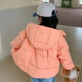 thumbnail image 5 of Esaierr Kids Toddler Winter Hooded Puffer Jacket for Girls New Autumn Winter Puffer Outwear Baby Cute Lightweight Thickened Warm Kid down Coats for 2-8Y, 5 of 8