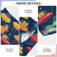 thumbnail image 6 of FORMRS Kids Pajama Pants with Pockets Size 11-12Y Boys Lounge Sleep Bottoms, Rainbow Space Cat, 6 of 8