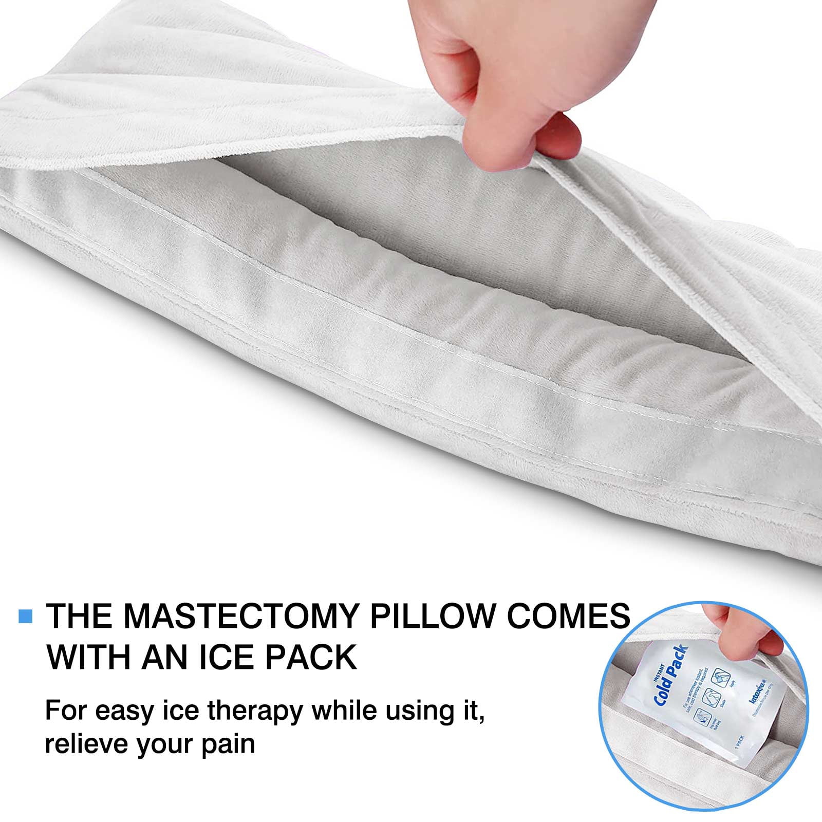 Floral and Hummingbird Artistic Mastectomy Pillow - Unique Comfort Cushion