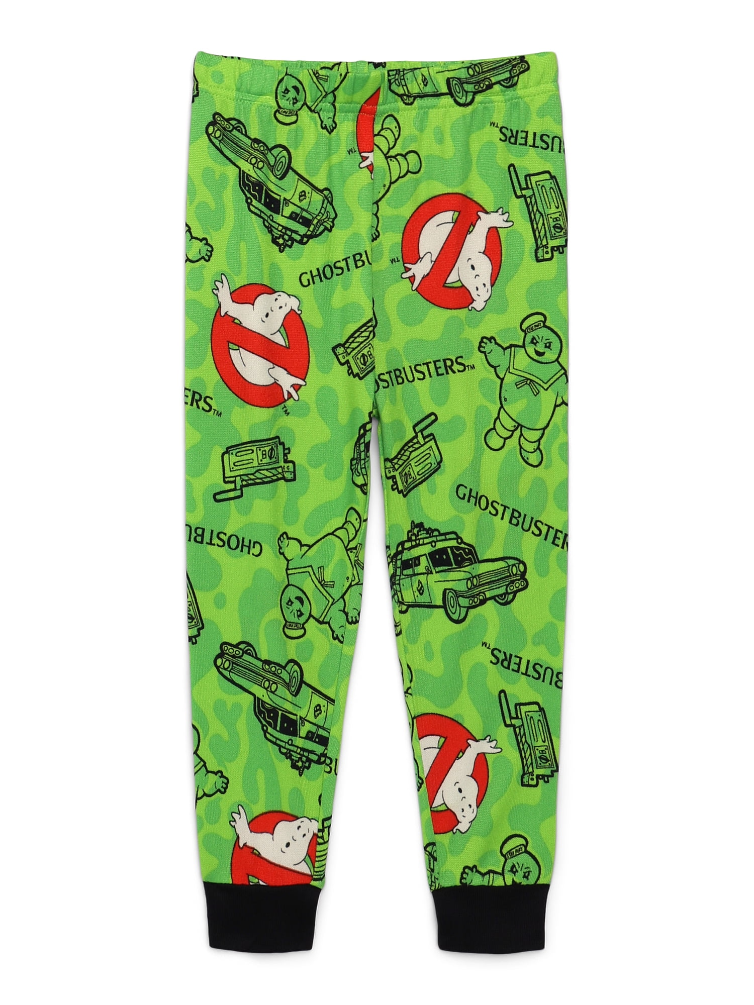 【中古】 Ghosts of Love Green Pajamas Gardening Ghosts - Long PJ Set - Overgrown Moss – Printfresh