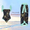 thumbnail image 4 of Traje de baño Mujer Playa Atlético Moda con vestido para accesorios femeninos (libélula 2XL) 2 piezas Hugtrwg Para estrenar, 4 of 9