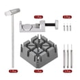 thumbnail image 3 of Unique Bargains Watch Band Link Pin Remover, Hammer Punch Pins Gray Strap Holder Watch Repair, 3 of 6