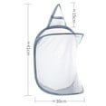 thumbnail image 7 of Cheers.US Mesh Popup Laundry Hamper - Portable, Durable Handles, Collapsible for Storage and Easy to Open. Folding Pop-Up Clothes Hampers are Great for The Kids Room, College Dorm or Travel, 7 of 7