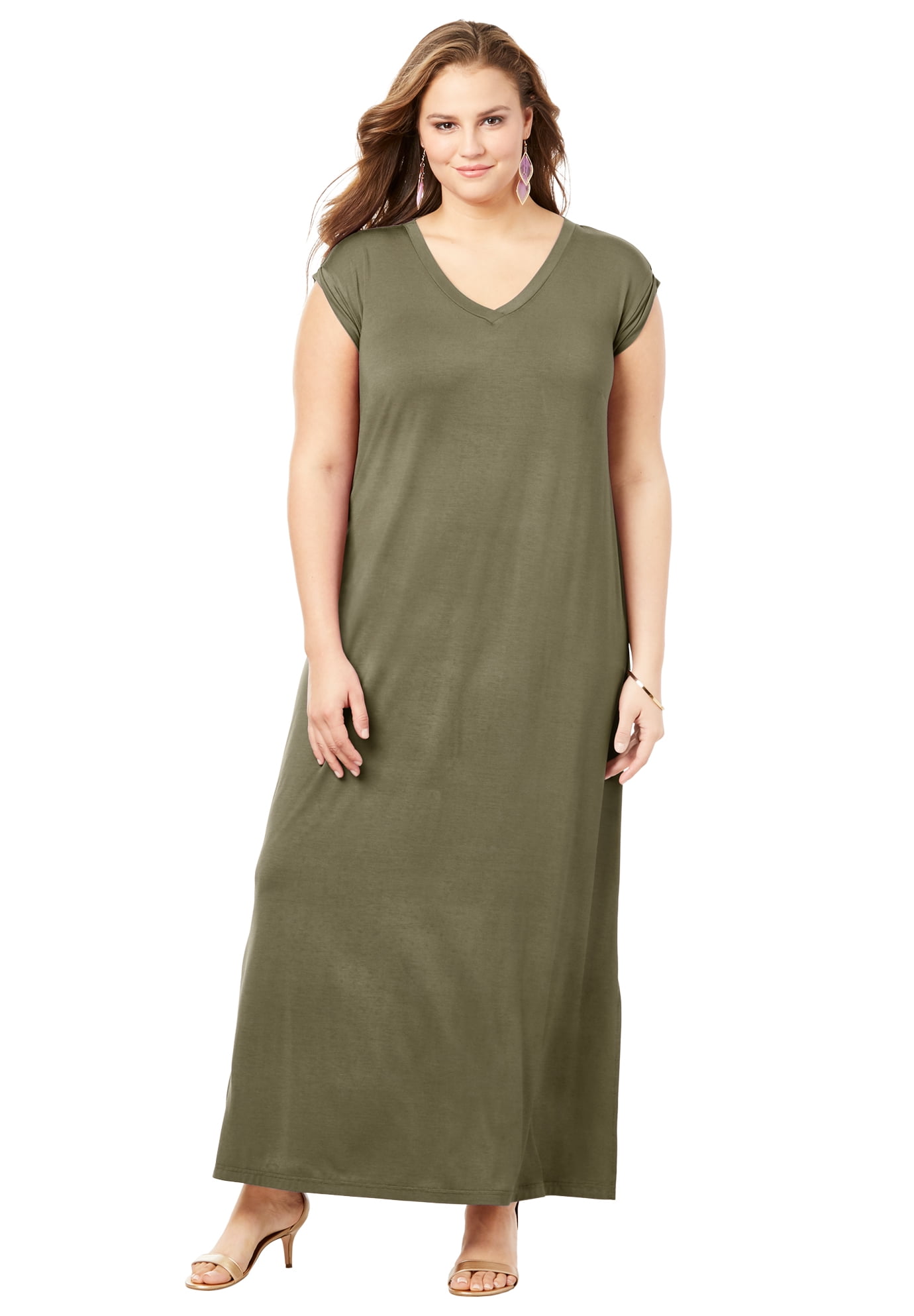 walmart t shirt dress plus size