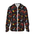 thumbnail image 1 of Fotbe Monster Truck Chaqueta con Protección Solar UPF 50+ para Hombre y Mujer, Camisa con Capucha y Bolsillos-Large, 1 of 7