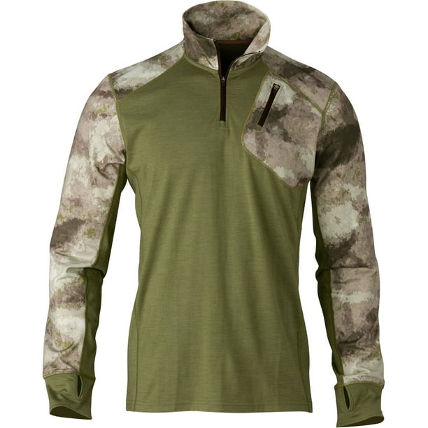 Browning Hell's Canyon Speed MHS 1/4-Zip Top, A-TACS Arid/Urban ...