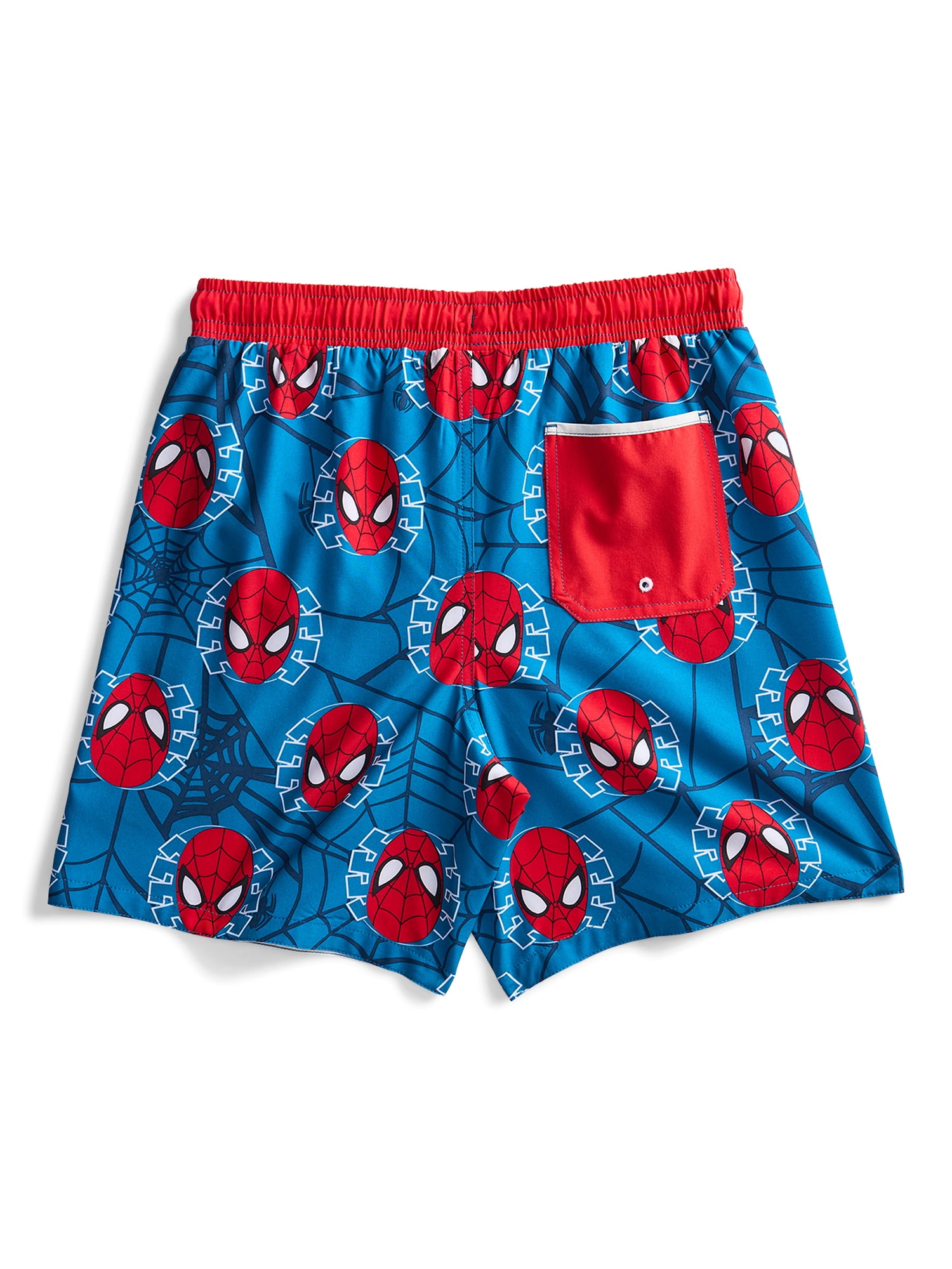 Spider Man Boys Swim Trunks with UPF50, Sizes 4-16