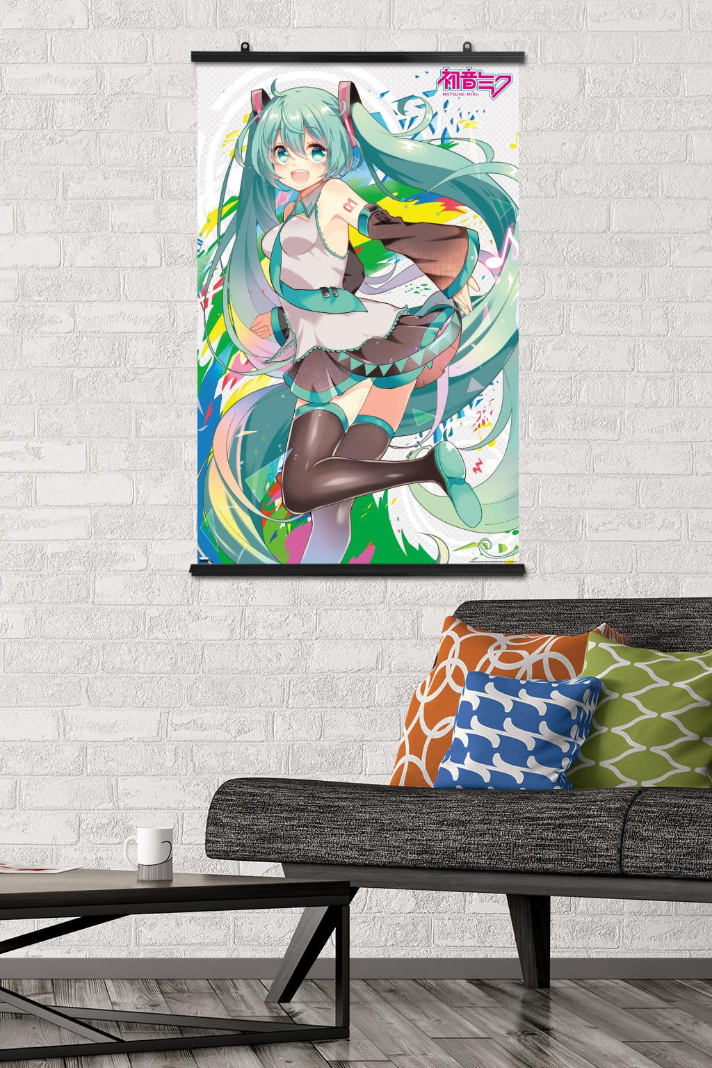 Hatsune Miku - Color Splash Wall Poster, 22.375