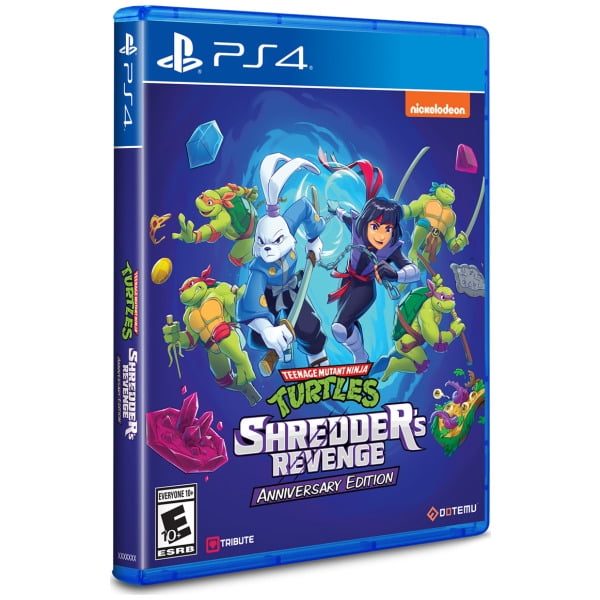 Teenage Mutant Ninja Turtles Shredders Revenge Anniversary Edition (Lrg) (PS4)