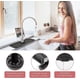 thumbnail image 3 of Kitchen Faucet Absorbent Mat, Faucet Splash Catcher, Silicone Faucet Mat Sink Splash Guard Bathroom Faucet Water Catcher Mat Sink Draining Pad Washabl, 3 of 5