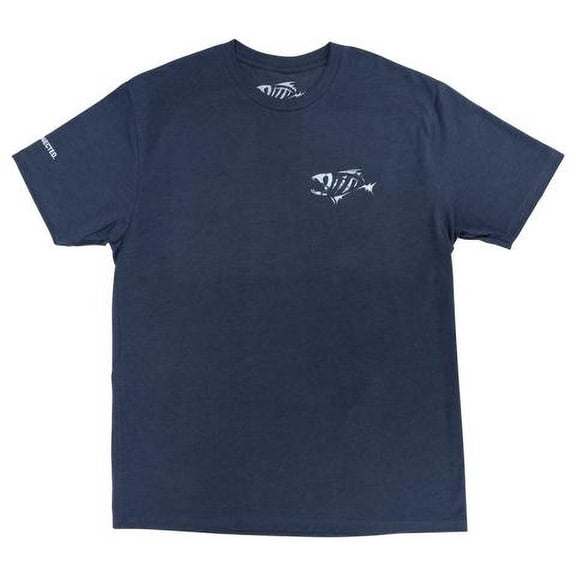 G. Loomis Woodlands Sleeve Tee Navy, Small Short Sleeve Shirt