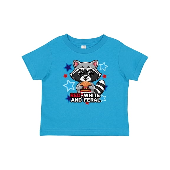 Inktastic Red White and Feral Patriotic Boys or Girls Baby T-Shirt