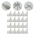 thumbnail image 3 of Bamboohart 300 Pcs Drywall Screws Self Tapping Different Sizes, 3 of 8