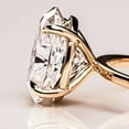 thumbnail image 5 of SOLITAIRE JEWELS 3.00CT Oval Cut Moissanite Diamond Solitaire 4 prong Engagement Ring 18K Yellow Gold, 5 of 5