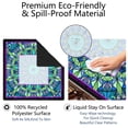 thumbnail image 4 of Green Mahjong Mat with Rules, 31.5*31.5in Anti Slip American Mahjong Mat for Table, Noise Reduction, Neoprene Mah jongg Mats with Carrying Bag & 3 Dices, Mahjong Set Gift, Board Tile Games Mats, 4 of 7