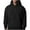 Black, variant on Mens Zip Up Hoodie Oversized Pullover Hoodie Cotton Hooded Sweatshirts Lightweight Casual Long Sleeve Jacket Cardigan Plus Size Winter Hoody Sweater Athletic Hooded Top Sportswear