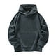 thumbnail image 2 of Dolkfu Sudaderas para hombres, tendencia de otoño 2025, sudaderas largas de pullover de gran tamaño con capucha, ligeras y con bolsillos. L, 2 of 4