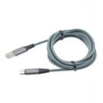 thumbnail image 2 of Gray Braided Type-C Cable 10ft Long Rapid Charge USB Wire Sync R7Q Compatible With Google Pixel 3a XL, 2 of 6