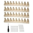 thumbnail image 4 of yuksok Wooden Knitting Loom Easy Assembly DIY Blanket Maker for Beginners & Experts 4 Section, 4 of 9