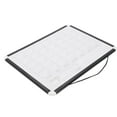 thumbnail image 1 of Dry Monthly Calendar Dry Erase Whiteboard Wall Magnetic Portable Double Sided White Board with Black Aluminium Frame for Home, 1 of 7