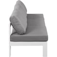 thumbnail image 4 of Meridian Furniture Nizuc Grey Outdoor Patio Modular Sofa, 4 of 9