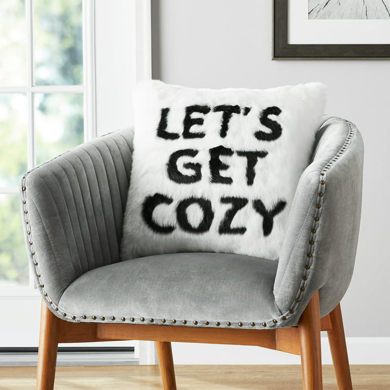 Let's Get Cozy Lumbar Pillow