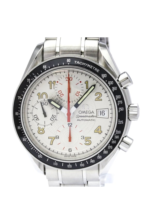 Pre-Owned OMEGA Speedmaster Mark 40 Steel Automatic Mens Watch 3513.33 Polished
