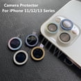 thumbnail image 2 of Protector de cámara para iPhone 12/13/14Pro Max/vidrio templado para iPhone 14 Pro/12/Mini iPhone 11Pro Max/Protector de diamante Max, 2 of 4