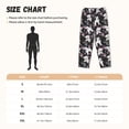 thumbnail image 3 of Balery Cute Poodle Dog Pantalones de pijama para mujer, pijamas ultraligeros, pantalones de estar por casa-3X-Large, 3 of 6