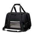 thumbnail image 1 of Bolsa de transporte portátil para perros y gatos para viajes al aire libre transpirable con cremallera de seguridad para mascotas Hugtrwg Para estrenar, 1 of 6