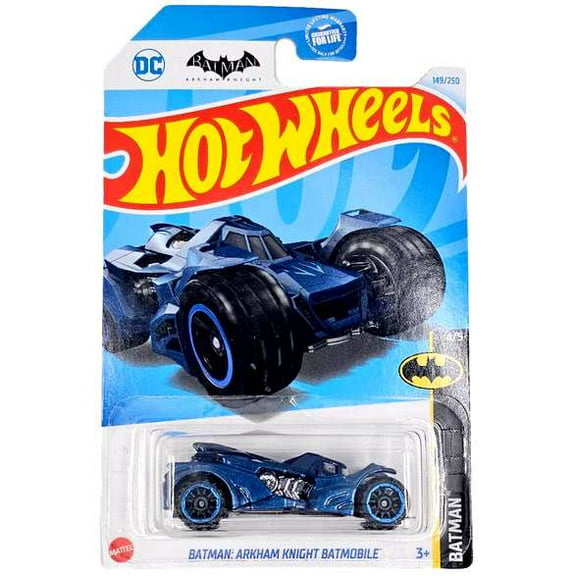 Hot Wheels Batman Arkham Knight Batmobile Diecast Car (Blue)