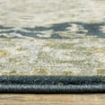 thumbnail image 2 of Style Haven  Bassel Center Medallion Teal Blue/ Ivory Indoor Area Rug 7' 10" x 10', 2 of 5