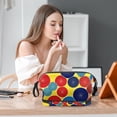thumbnail image 6 of Travel Cosmetic Bag,Makeup Organizer & Portable Toiletry Pouch for Women & Girls Gifts, 6 of 6