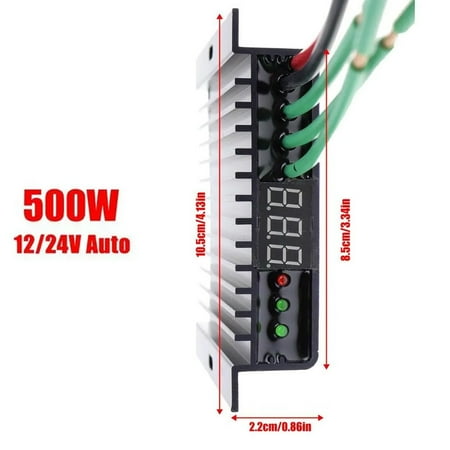 

Ana 500/800W-MPPT wind turbine controller with overcharge protection IP67 waterproof