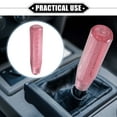 thumbnail image 2 of Unique Bargains Gear Shift Knob Stick 20cm Universal for Manual Transmission Vehicle Durable Acrylic Pink with Adapter, 2 of 6
