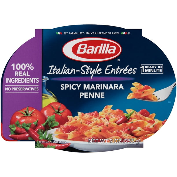 Barilla® ItalianStyle Entrées Microwaveable bowls Penne Pasta with