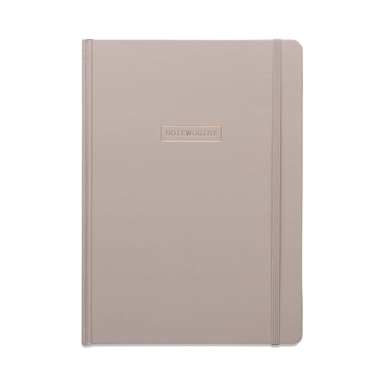 Hardcover Journal, Taupe, 200 Lined Pages photo 1