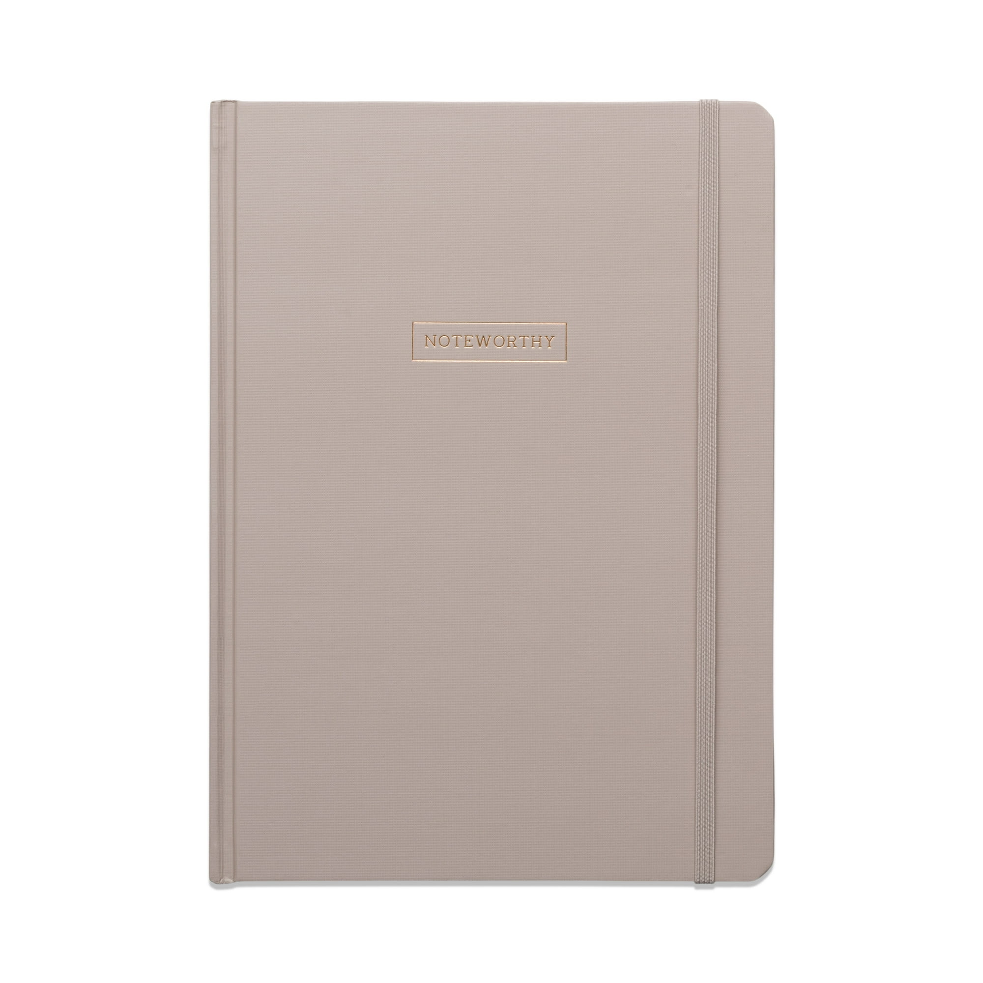 Pen + Gear Hardcover Journal, Taupe, 7.5" x 10.25", 200 Lined Pages