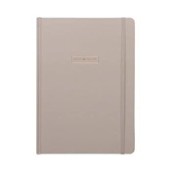 Pen + Gear Hardcover Journal, Taupe, 7.5" x 10.25" x 0.875", 200 Lined Pages