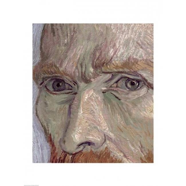 1889 Van Gogh Self Portrait Art Canvas/Poster Print A3/A2/A1 