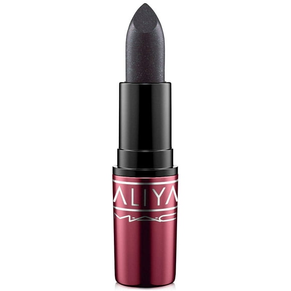 MAc aliyah Lipstick Street Thing - Pure black with shimmer LIMITED EDITION