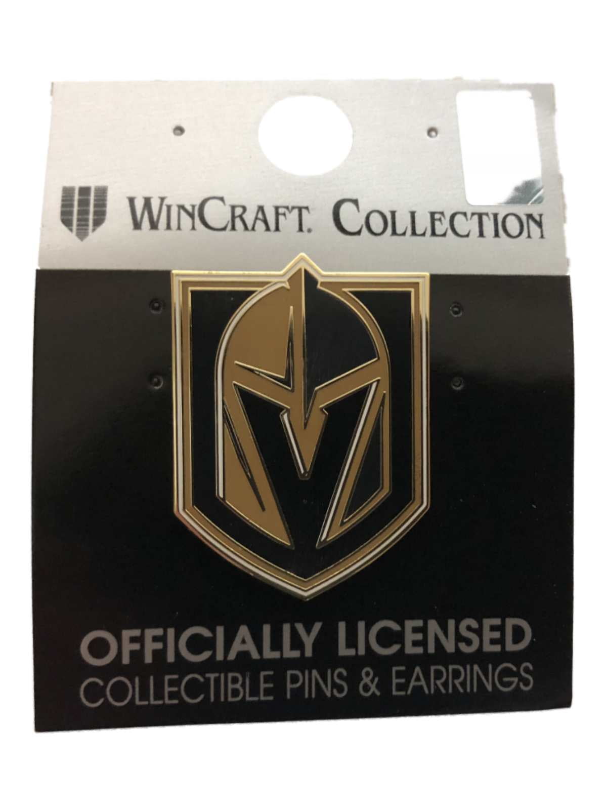 WinCraft Las Vegas Golden Knights Black Steel Gray /& Gold Metal Lapel Pin