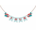 thumbnail image 1 of Inkdotpot Party Supplies For BoyI Am FourPaper GarlandBirthday Banners AeroplaneBirthday Streamers, 1 of 4