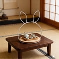 thumbnail image 4 of Easter Wire Bunny Table Decoration – 12" Spring Rabbit Sculpture for Desktop & Centerpiece | Easter Decorations for Dining Table, Mantel & Home | Festive Wire Rabbit for Holiday Display, 4 of 9