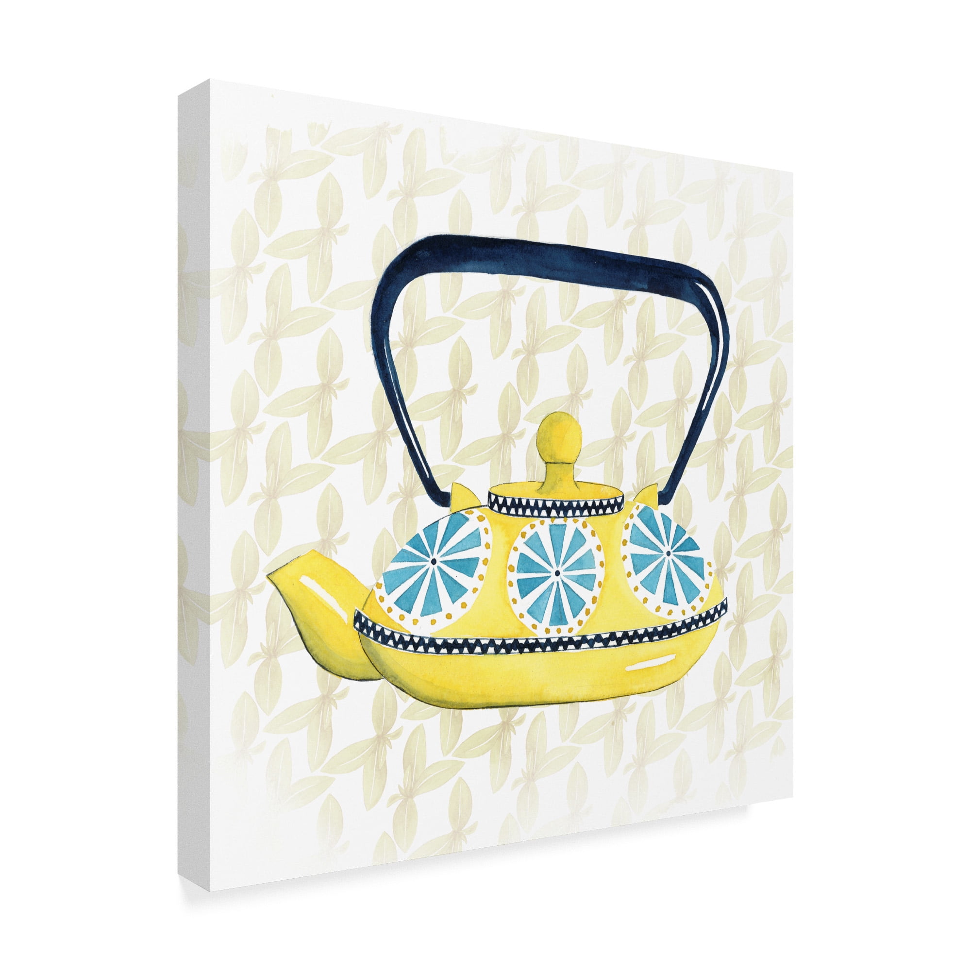 Trademark Fine Art 'Sweet Teapot II' Canvas Art by Grace Popp